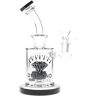 Olofly 6" Cabo Tire Perc Dab Rig by Diamond Glass