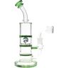 Olofly 8" Tsunami Concentrate Rig Double Honey Comb Water Pipe