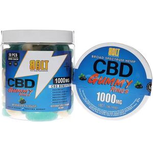 Olofly Blueberry Bolt CBD Gummy Rings 1000mg