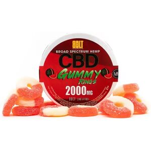 Olofly Watermelon Bolt CBD Gummy Rings 2000mg