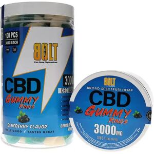 Olofly Blueberry Bolt CBD Gummy Rings 3000mg
