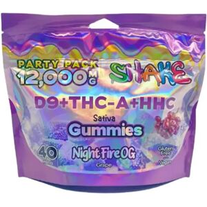 Olofly Night Fire OG Shake Party Pack Gummies 12000MG