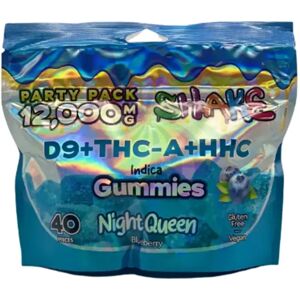 Olofly Night Queen Shake Party Pack Gummies 12000MG