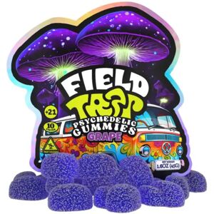 Olofly Grape Field Trip Psychedelic Mushroom Gummies