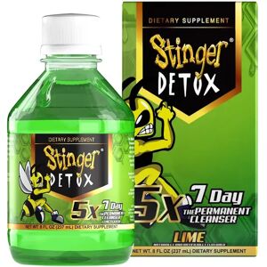 Olofly Lime Stinger Detox 5X 7-Day Extra Strength Permanent Drink 8 FL OZ