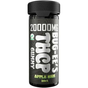 Olofly Apple Rum Flying Horse Bugees THCP Gummies 20ct