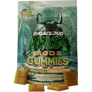 Olofly Minotaur Banana Tangerine IndaCloud Beast Mode Gummies 20ct 10000MG