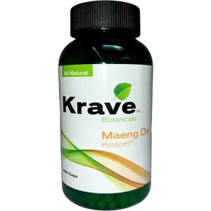 Olofly Krave Botanicals Maeng Da Kratom Capsules 300ct