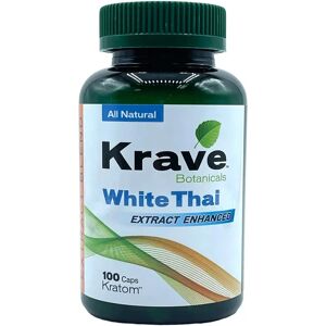 Olofly Krave Botanicals White Thai Extract Enhanced Kratom Capsules