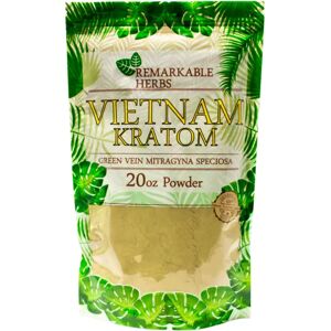 Olofly Green Vein Vietnam Remarkable Herbs Kratom Powder 20oz Bag