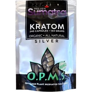 Olofly Red Sumatra OPMS Silver Kratom Capsules 240ct