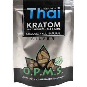 Olofly Green Thai OPMS Silver Kratom Capsules 240ct