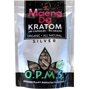 Olofly Red Maeng Da OPMS Silver Kratom Capsules 240ct