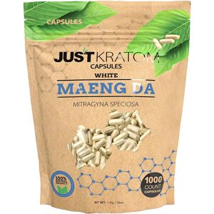 Olofly White Maeng Da Just Kratom Mitragyna Speciosa Capsules 1000ct