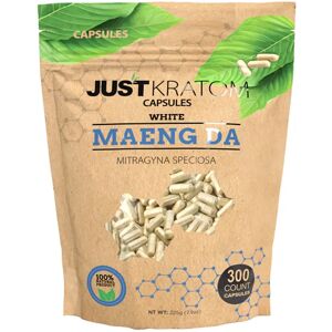 Olofly White Maeng Da Just Kratom Mitragyna Speciosa Capsules 300ct