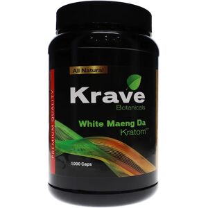 Olofly White Maeng Da Krave Botanicals Kratom Capsules 1000ct
