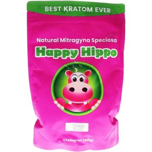 Olofly Happy Hippo Tickle Me Pink Hippo Elite Pink Maeng Da Kratom Powder 500g