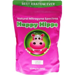 Olofly Happy Hippo Lightning Hippo Elite White Vein Thai Kratom Powder 500g