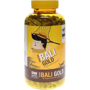 Olofly Bumble Bee Bali Gold Kratom Capsules 500ct