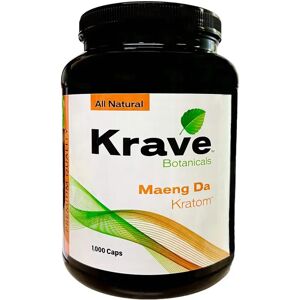 Olofly Maeng Da Krave Botanicals Kratom Capsules 1000ct
