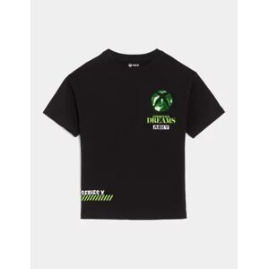 M&S Collection Boys M&S Collection Pure Cotton Xbox™ T-Shirt (6-16 Yrs) - Black, Black - 7-8 Years