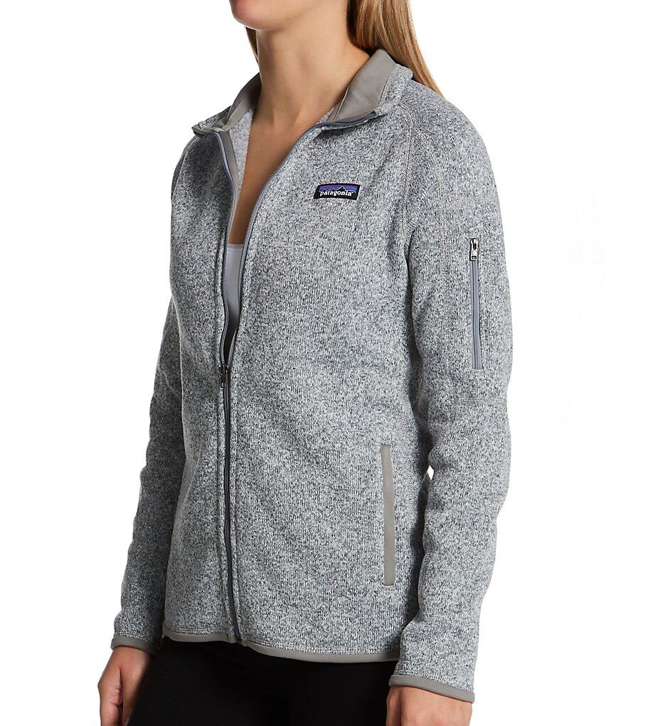 Patagonia Women's Better Sweater Fleece Full Zip Jacket in Beige (25543)   Size Small   HerRoom.com