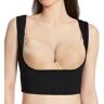 InstantFigure Women's Compression Sleeveless Underbust Support Crop Top in Black (PS9018)   Size Large   HerRoom.com