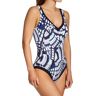 Anita Women's Blue Fan Gaby Shaping One Piece Swimsuit in Purple (7470)   Size 42D   HerRoom.com