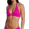 Becca Women's Coast Mira Halter Swim Top in Pink Flambe (483137)   Size Large   HerRoom.com