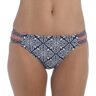 La Blanca Women's Mandala Dream Side Shirred Hipster Swim Bottom in Indigo (LB1JB96)   Size 14   HerRoom.com