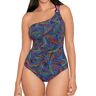 Skinny Dippers Women's Lilyhue Triple Sec One Piece Swimsuit in Black (6540364)   Size Small   HerRoom.com