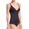 Squeem Women's Celebrity Style Soft Cup Shaping Bodysuit in Endless Black (26AF)   Size XS   HerRoom.com