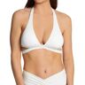 Sunsets Women's Paloma Casey Halter Swim Top in White (655TPA)   Size Large   HerRoom.com