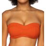 Swim Systems Women's Lava Bridget Bandeau Swim Top in Red (T525L)   Size 38D   HerRoom.com