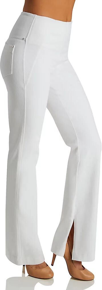 Lysse Leggings Women's Fashion Baby Bootcut Denim Shaping Pant in White (2421)   Size XL   HerRoom.com