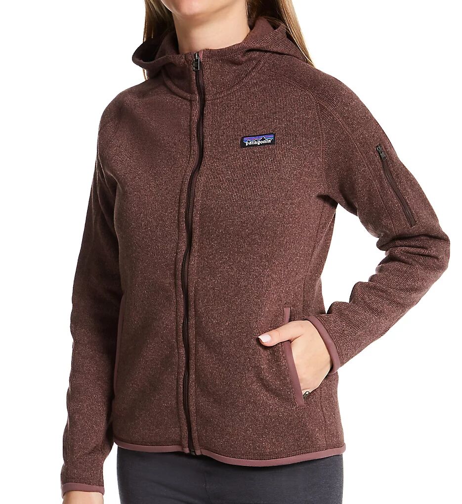 Patagonia Women's Better Sweater 100% Recycled Fleece Hoodie in Beige (25539)   Size Small   HerRoom.com