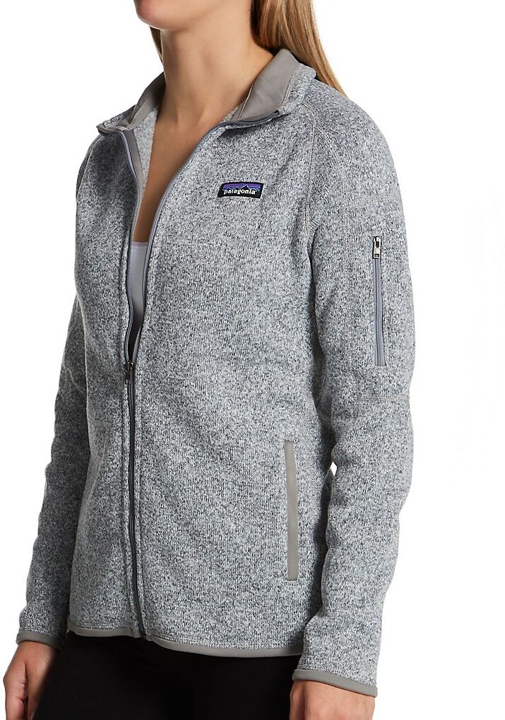 Patagonia Women's Better Sweater Fleece Full Zip Jacket in Beige (25543)   Size Medium   HerRoom.com