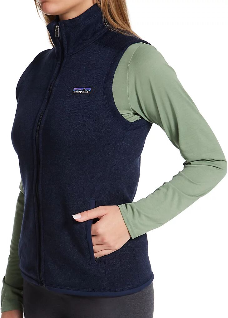 Patagonia Women's Better Sweater Full-Zip Fleece Vest in Blue (25887)   Size Small   HerRoom.com