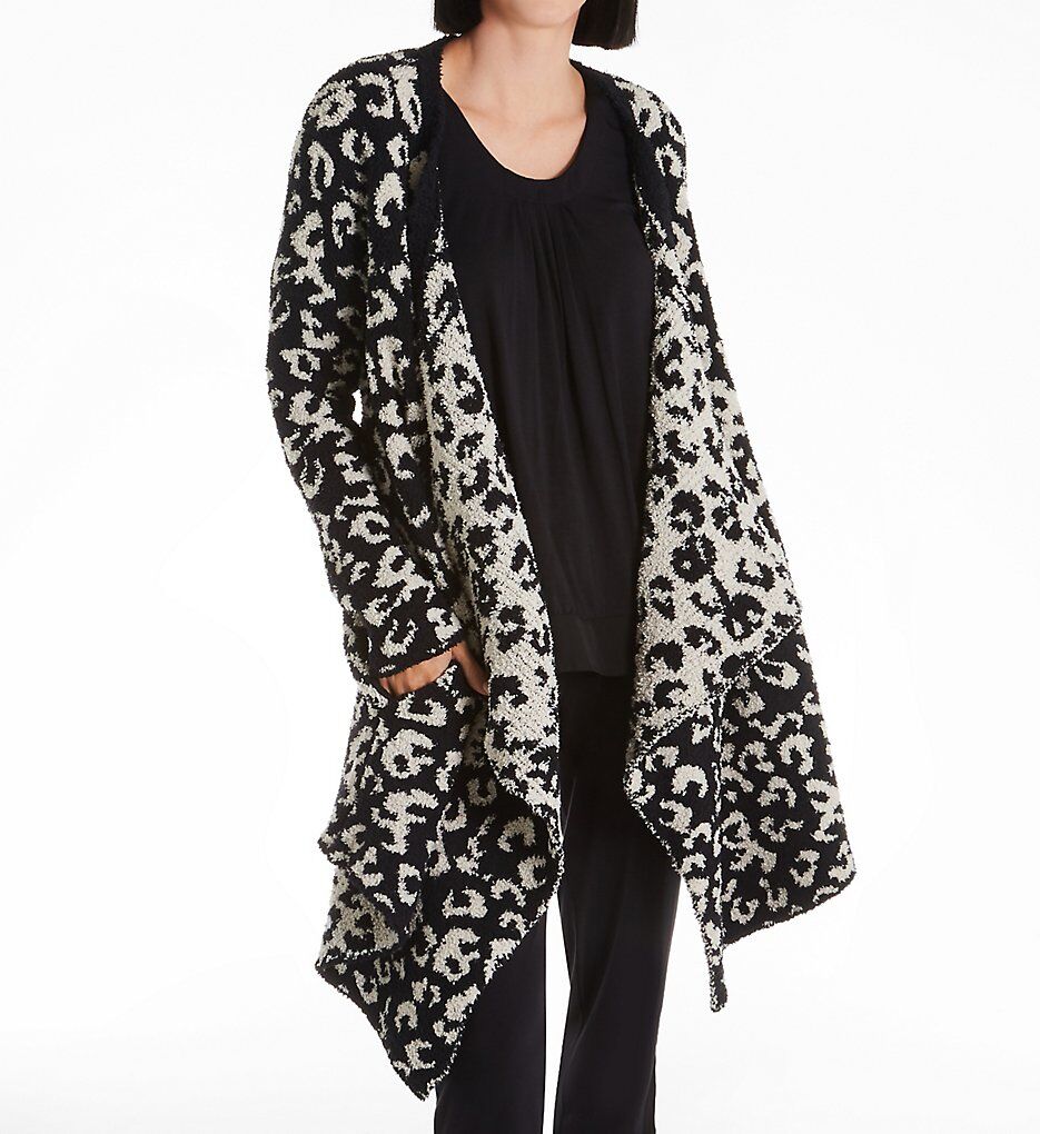 UGG Women's Phoebe Fluffy Sweater Wrap Cardigan in Black (1106389)   Size Small   HerRoom.com