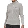 Patagonia Women's R1 Air Zip Neck Tech Fleece Pullover in Wool White (40250)   Size XL   HerRoom.com