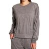 PJ Salvage Women's Star Struck Slinky Terry Top in Heather Charcoal (RZSTLS)   Size Small   HerRoom.com