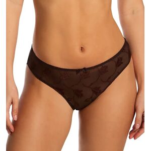 Aubade Women's Softessence Brazilian Brief Panty in Espresso (TM22)   Size Medium   HerRoom.com