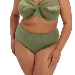 Goddess Women's Keira Full Coverage Brief Panty in Green (GD6095)   Size Large   HerRoom.com