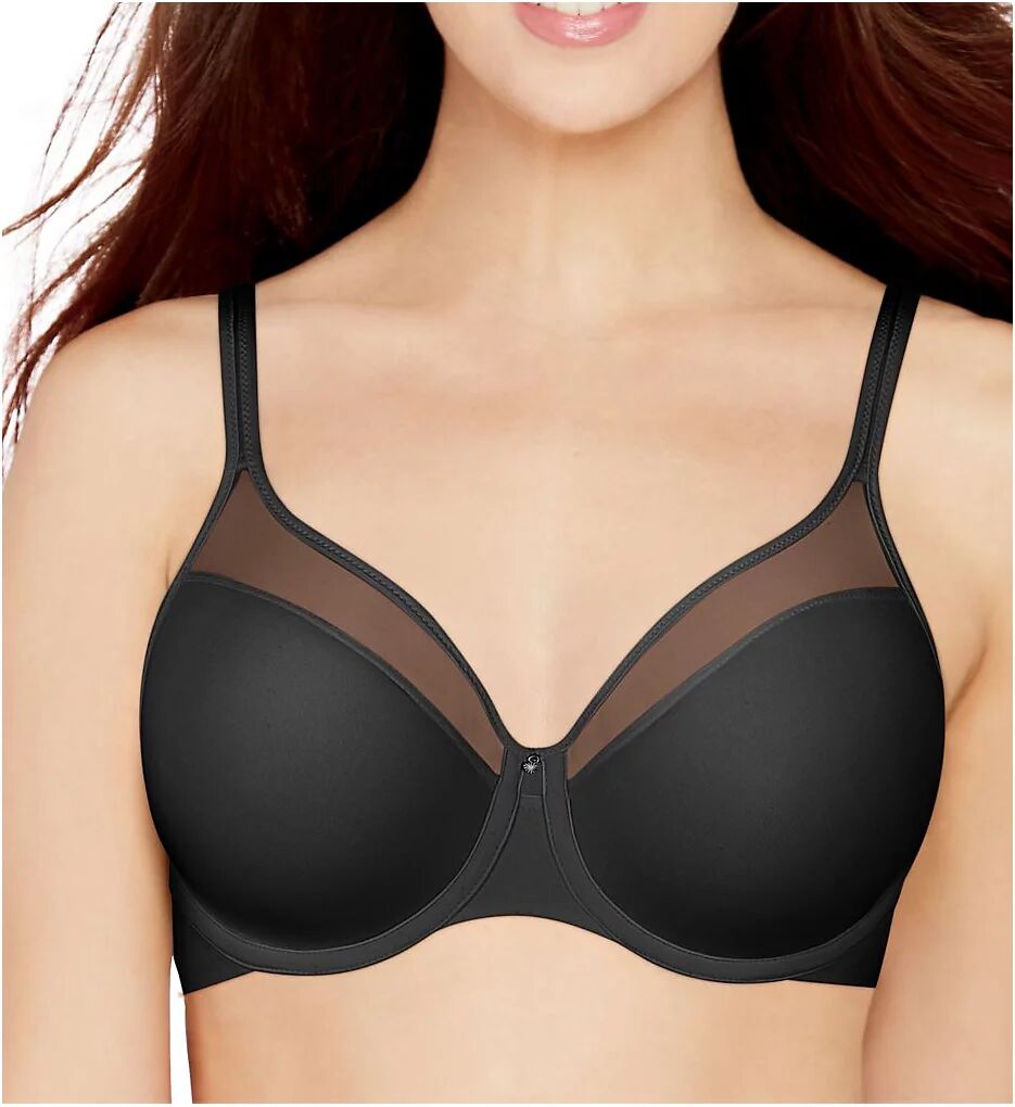 Bali Women's One Smooth U Ultra Lite Neckline Bra in Black (3439)   Size 40C   HerRoom.com