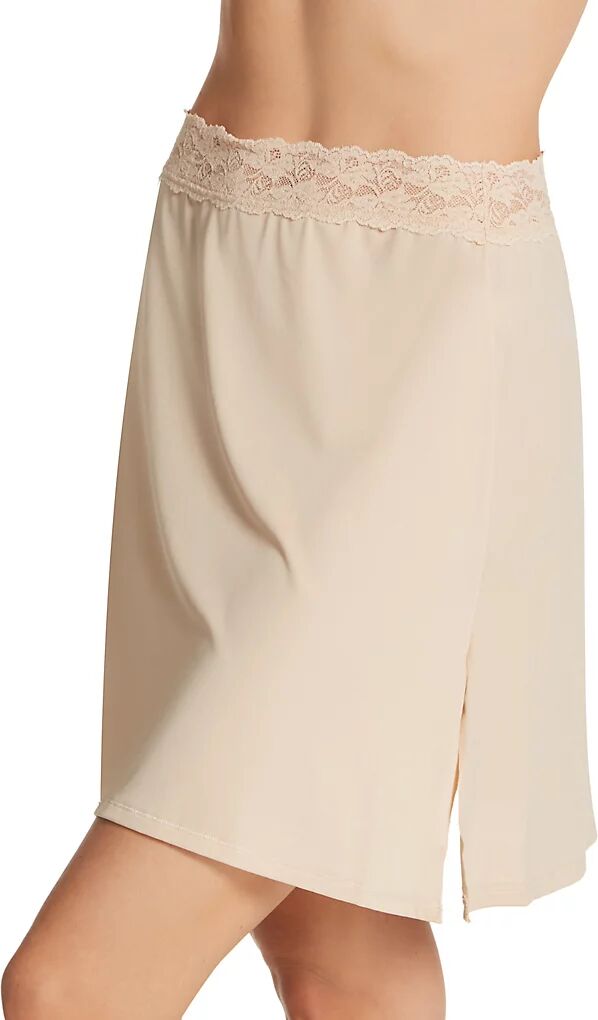 Vanity Fair Women's 18 Inch Half Slip with Lace in Beige (1107218)   Size Large   HerRoom.com