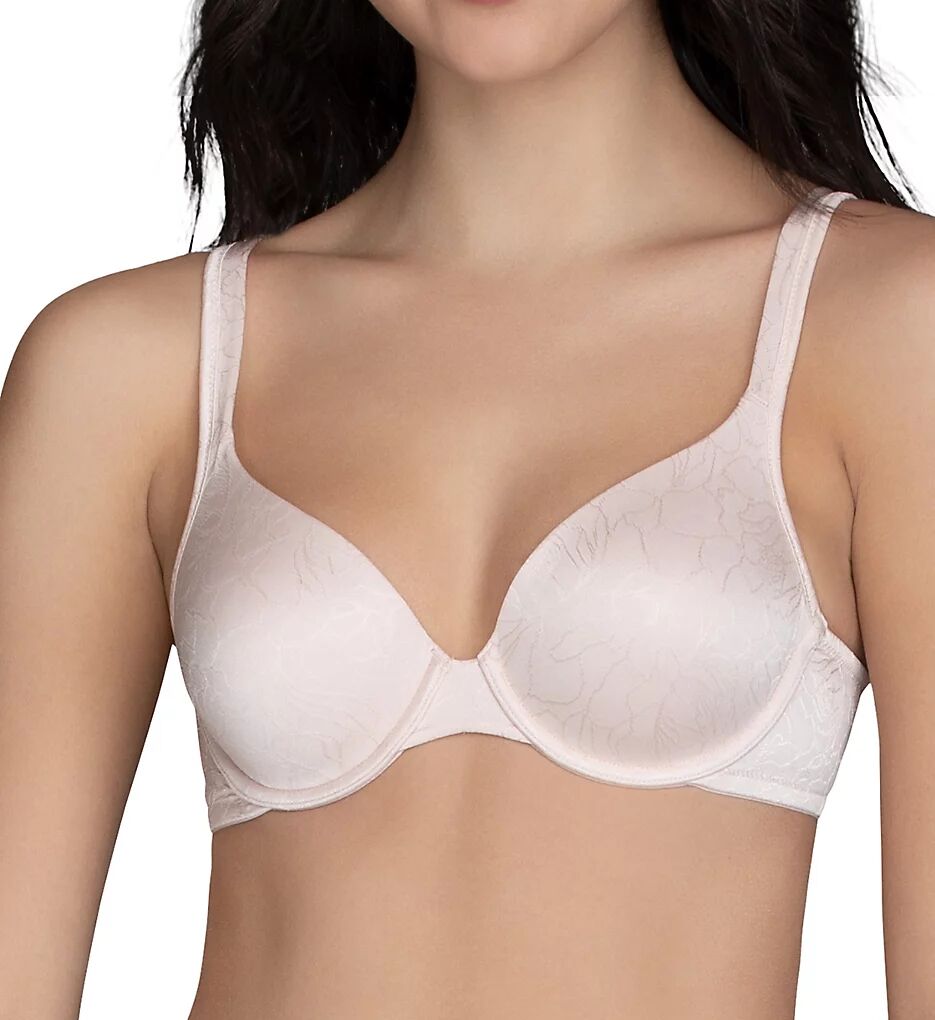 Vanity Fair Women's Body Shine Full Coverage Underwire Bra in Pink (75298)   Size 38DD   HerRoom.com