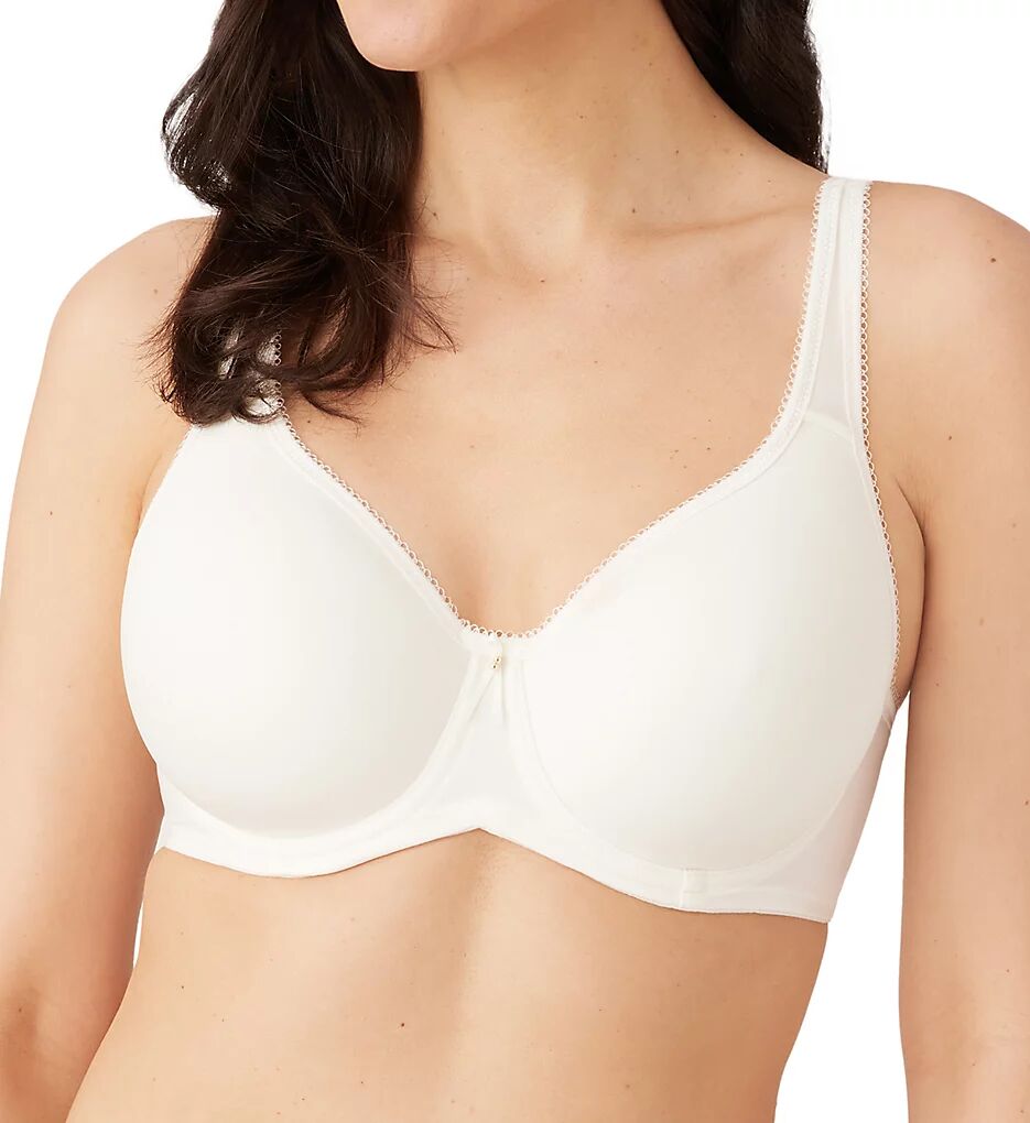 Wacoal Women's Basic Beauty Underwire Spacer T-shirt Bra in Beige (853192)   Size 34DDD   HerRoom.com