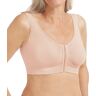 Amoena Women's Clara Wire-Free Front Closure Bra in Pink (44743)   Size Large   HerRoom.com