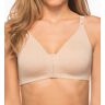 Annette Women's Post Surgery Softcup Front Close Racerback Bra in Beige (10618)   Size 38B   HerRoom.com