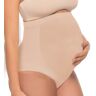 Annette Women's Soft & Seamless Full Coverage Pregnancy Panty in Beige (IM0013PT)   Size Medium   HerRoom.com